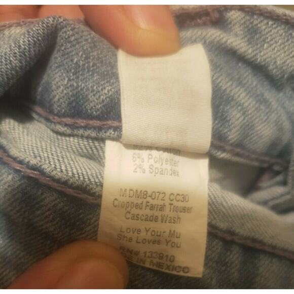 Show Me Your Mumu Cropped Farrah‎ Trouser Jeans - Picture 8 of 8